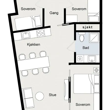 Modern Downtown Apartman