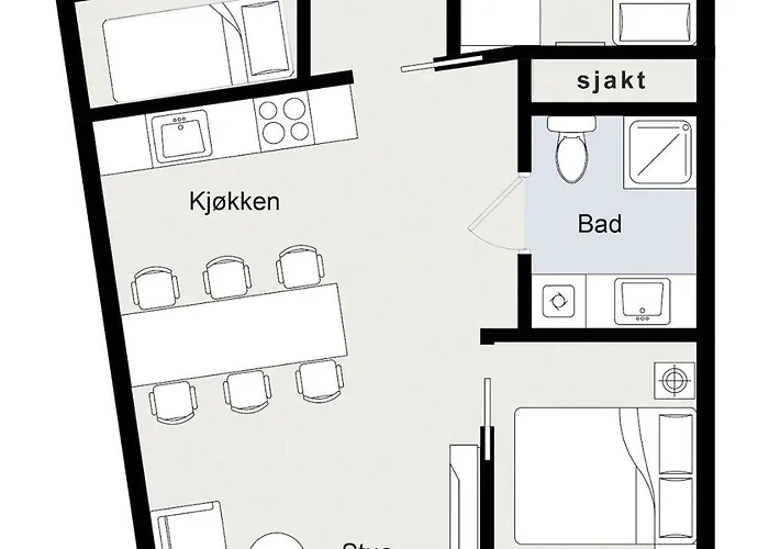 Modern Downtown Апартаменты